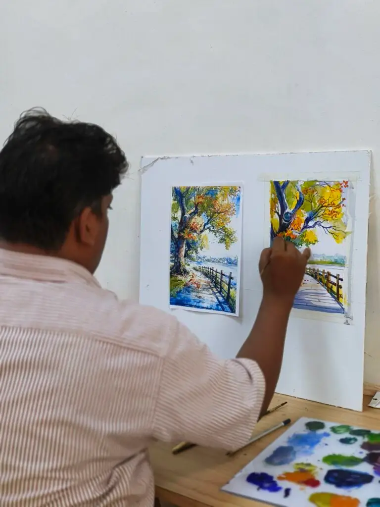 Painting Demo Session