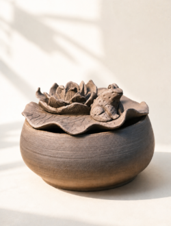 1 month pottery student work