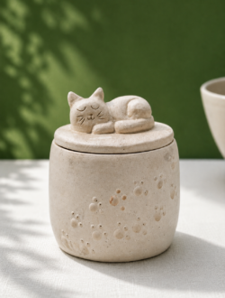 1 month pottery student work